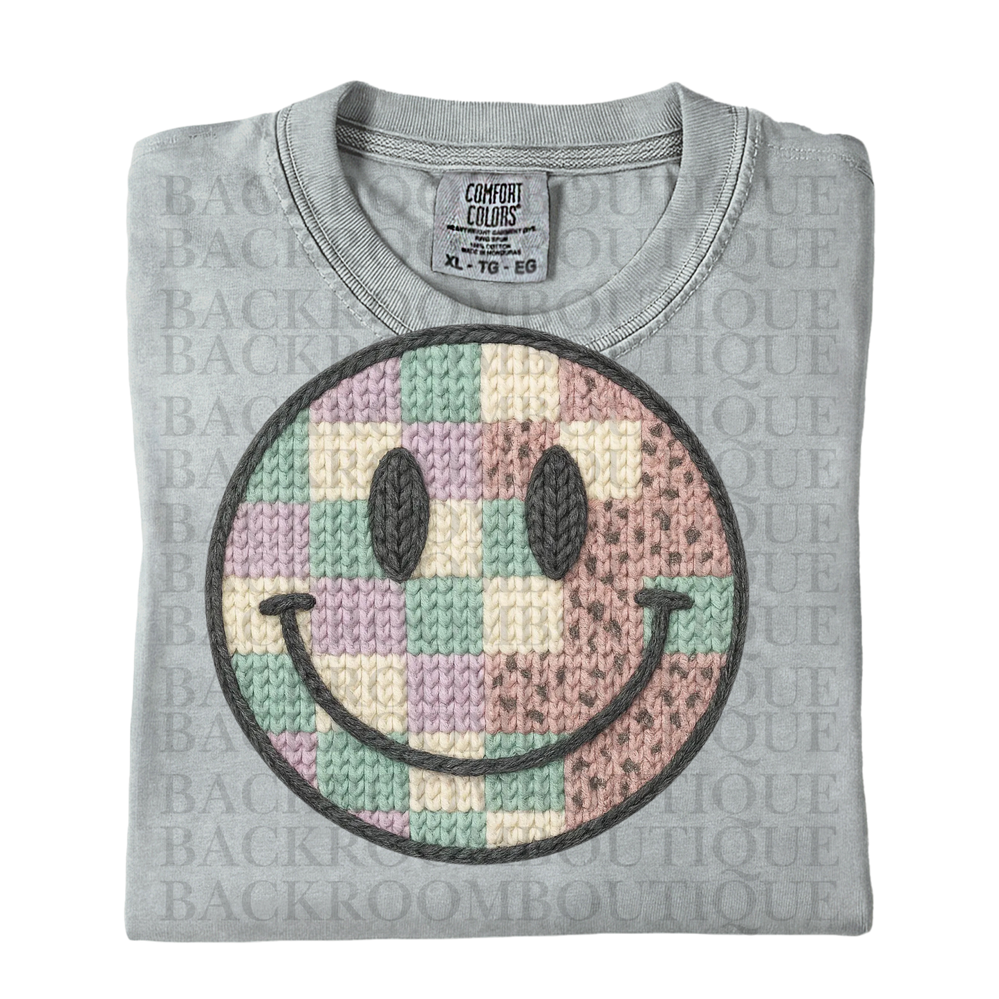 Smily Multi Color Yarn Tee